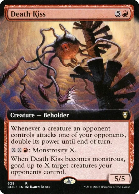Death Kiss, Magic card CLB 629 — Commander Legends: Battle for Baldur's Gate set