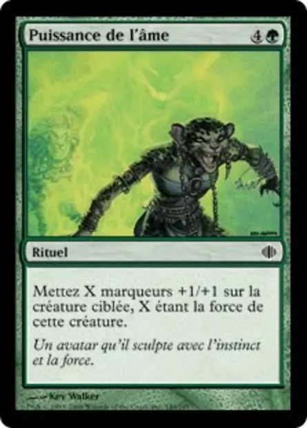 Puissance de l'âme, carte Magic ALA 149 — extension Les éclats d'Alara