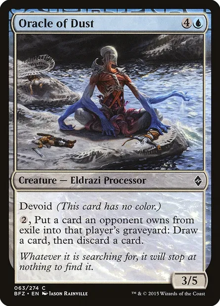 Oracle of Dust, Magic card BFZ 63 — Battle for Zendikar set