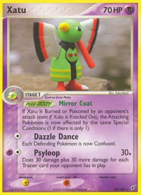 Xatu, Pokémon card DX 29 — Deoxys set