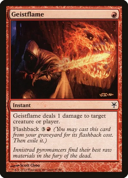 Geistflame, Magic card DDK 61 — Duel Decks: Sorin vs. Tibalt set