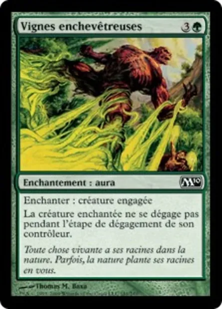 Vignes enchevêtreuses, carte Magic M10 181 — extension Magic 2010