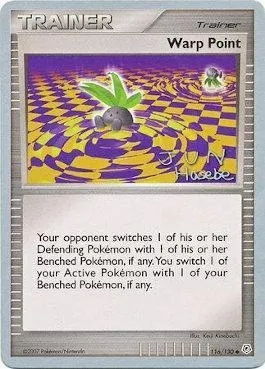 Point d'échange, carte Pokémon WCD07 116 — extension World Championship Decks 2007