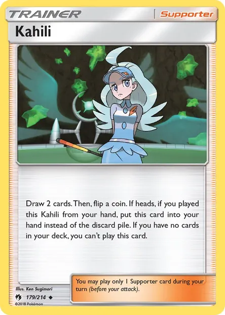 Kahili, Pokémon card LOT 179 — Lost Thunder set