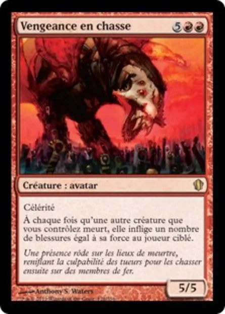 Vengeance en chasse, carte Magic C13 121 — extension Commander 2013