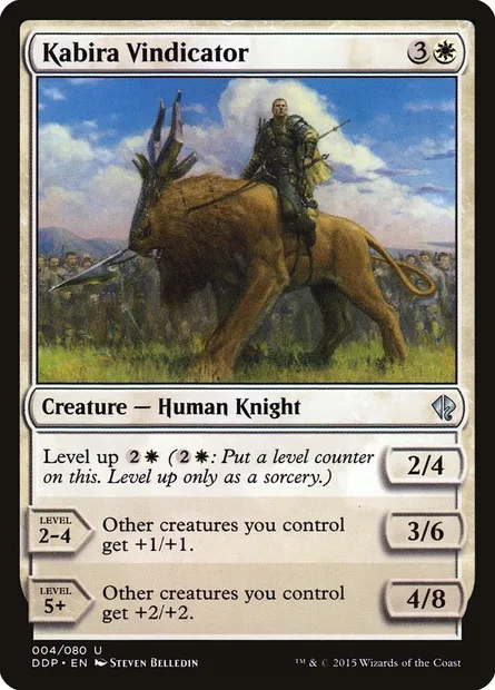 Kabira Vindicator, Magic card DDP 4 — Duel Decks: Zendikar vs. Eldrazi set