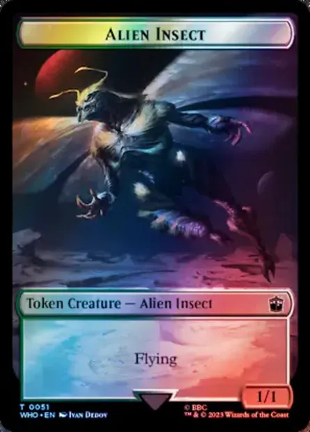 Alien Insect, Magic card TWHO 51 — Doctor Who Tokens set