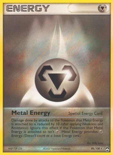 Metal Energy, Pokémon card PK 88 — Power Keepers set