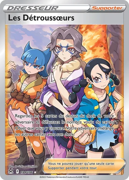 Les Détroussœurs, carte Pokémon LOR 194 — extension Origine Perdue