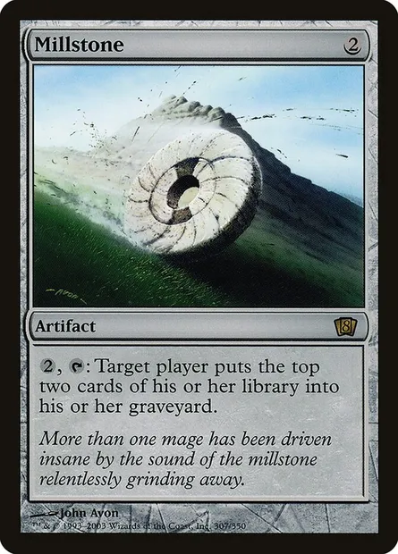 Millstone, Magic card 8ED 307★ — Eighth Edition set