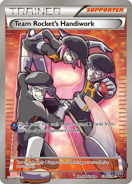 Team Rocket's Handiwork, Pokémon card FCO 124 — Fates Collide set