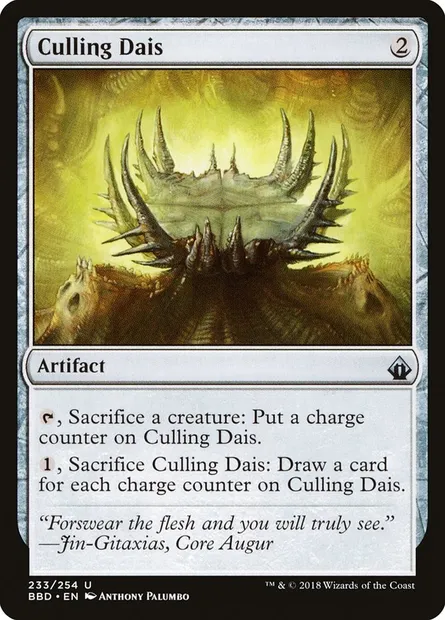 Culling Dais, Magic card BBD 233 — Battlebond set