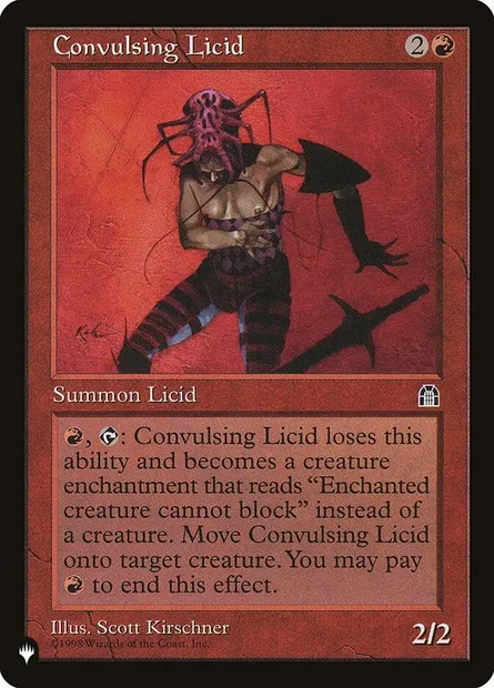 Convulsing Licid, Magic card PLST STH-77 — The List set