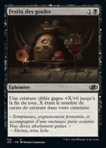 Festin des goules, carte Magic J22 120 — extension Jumpstart 2022