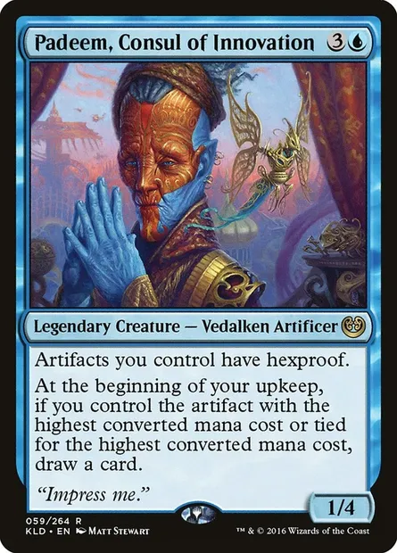 Padeem, Consul of Innovation, Magic card KLD 59 — Kaladesh set