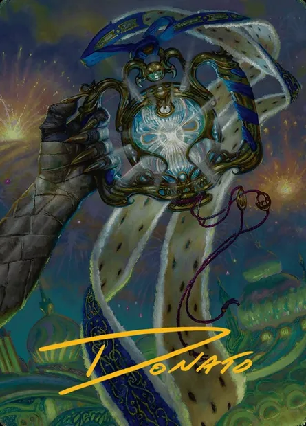 The Aetherspark // The Aetherspark, Magic card ADFT 29 — Aetherdrift Art Series set
