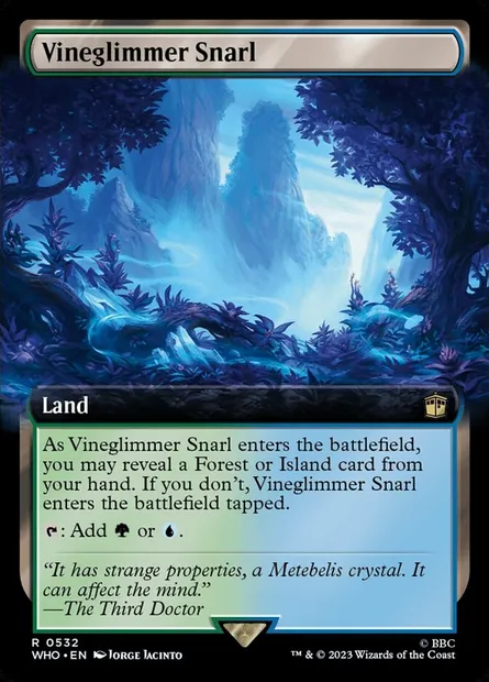 Vineglimmer Snarl, Magic card WHO 532 — Doctor Who set