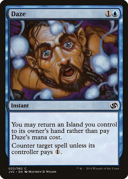 Daze, Magic card JVC 23 — Duel Decks Anthology: Jace vs. Chandra set