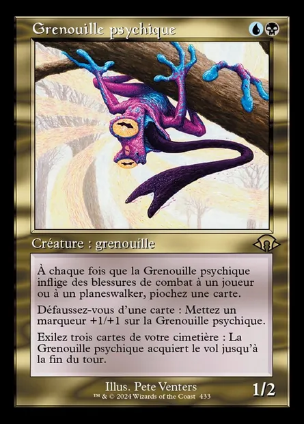 Grenouille psychique, carte Magic MH3 433 — extension Modern Horizons 3
