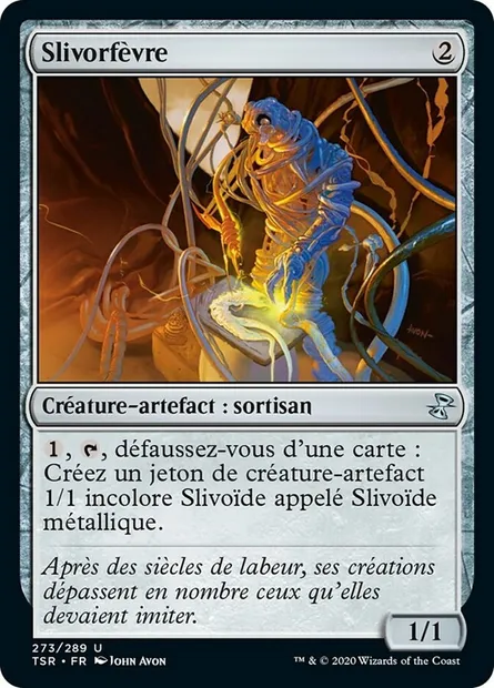 Slivorfèvre, carte Magic TSR 273 — extension Spirale Temporelle Remastered