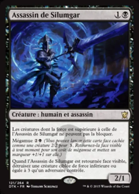 Assassin de Silumgar, carte Magic DTK 121 — extension Les Dragons de Tarkir