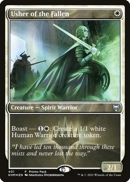 Usher of the Fallen, Magic card KHM 401 — Kaldheim set