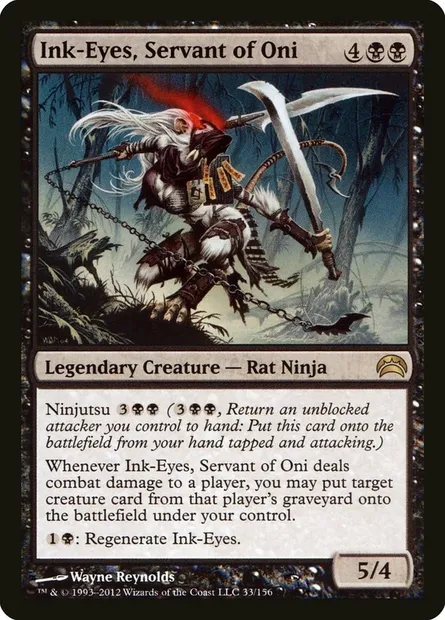 Ink-Eyes, Servant of Oni, Magic card PC2 33 — Planechase 2012 set