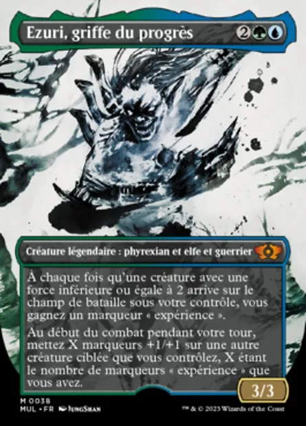 Ezuri, griffe du progrès, carte Magic MUL 38 — extension Multiverse Legends