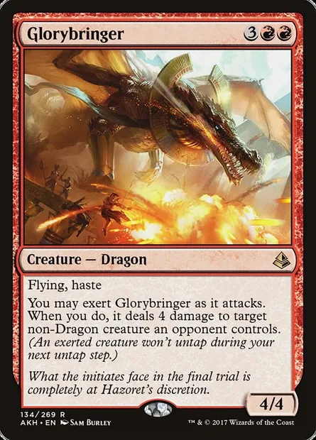 Glorybringer, Magic card AKH 134 — Amonkhet set