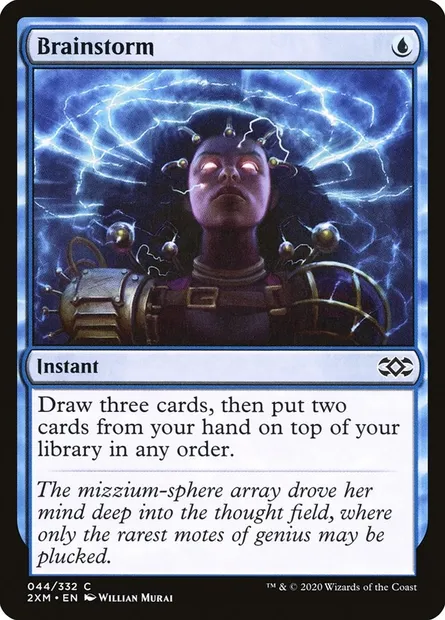 Brainstorm, Magic card 2XM 44 — Double Masters set