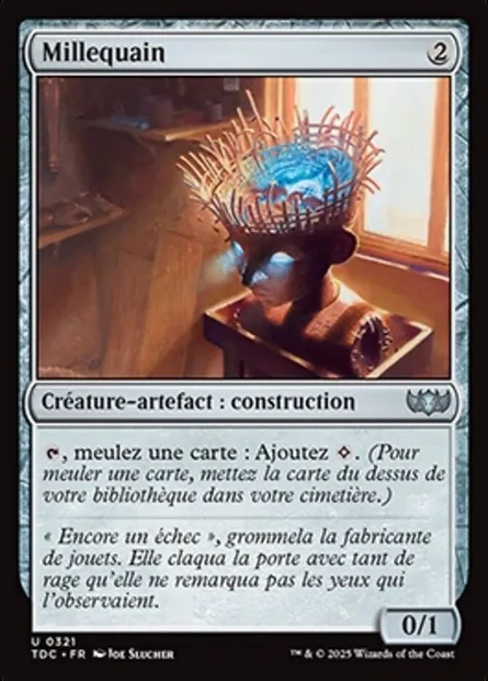 Millequain, carte Magic TDC 321 — extension Tarkir: Dragonstorm Commander