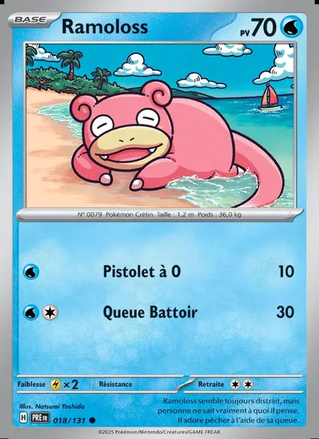 Ramoloss, carte Pokémon PRE 018 — extension Évolutions Prismatiques