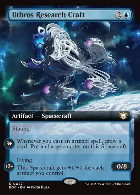 Uthros Research Craft, Magic card EOC 27 — Edge of Eternities Commander set