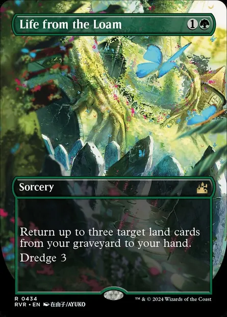 Life from the Loam, Magic card RVR 434 — Ravnica Remastered set