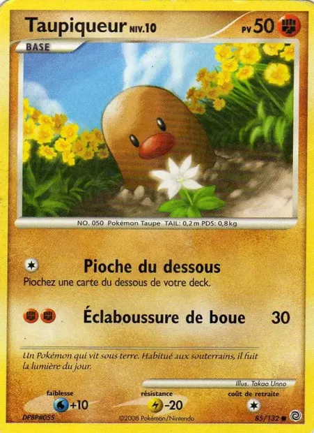 Taupiqueur, carte Pokémon SW 85 — extension Merveilles Secrètes