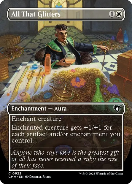 All That Glitters, Magic card CMM 622 — Commander Masters set