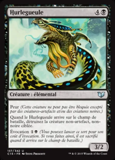 Hurlegueule, carte Magic C15 137 — extension Commander 2015