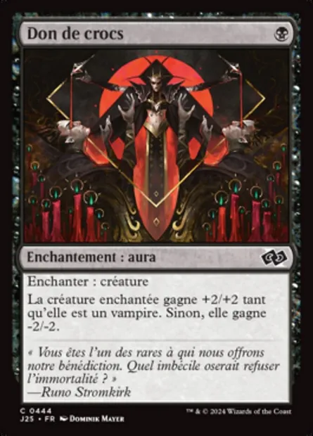 Don de crocs, carte Magic J25 444 — extension Foundations Jumpstart