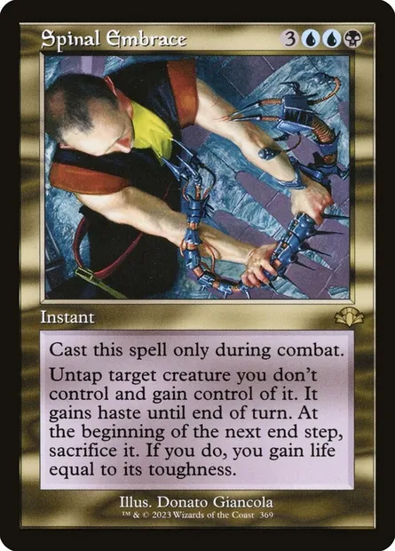 Spinal Embrace, Magic card DMR 369 — Dominaria Remastered set