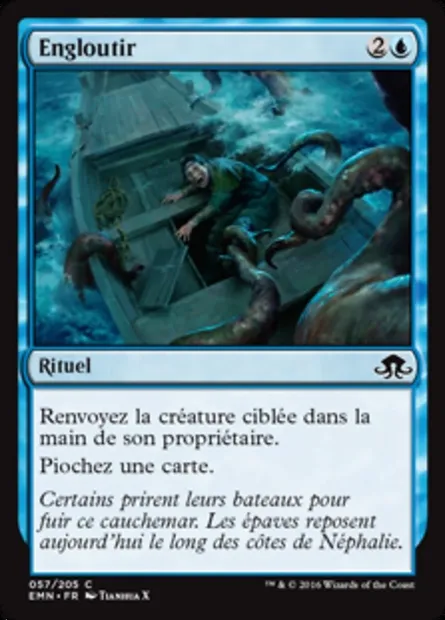 Engloutir, carte Magic EMN 57 — extension La lune hermétique