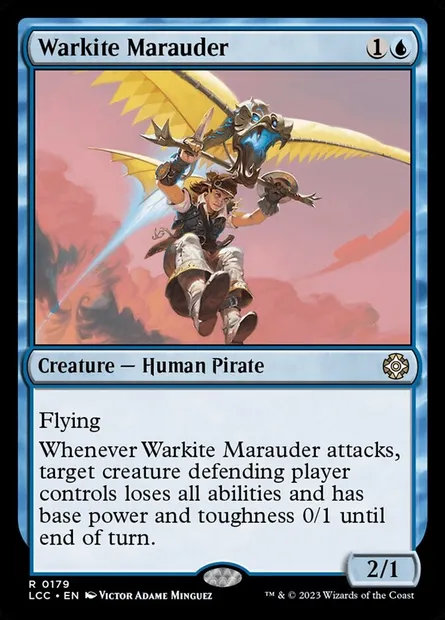 Warkite Marauder, Magic card LCC 179 — The Lost Caverns of Ixalan Commander set