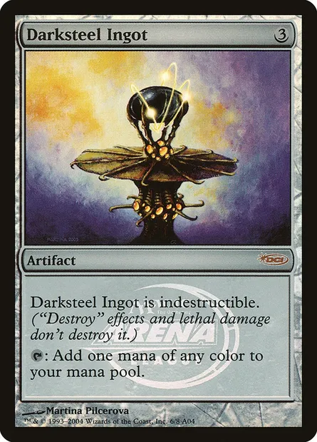 Lingot de sombracier, carte Magic PAL04 6 — extension Arena League 2004