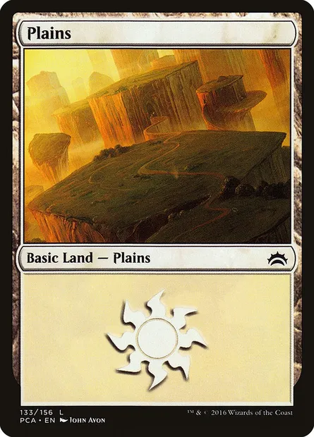 Plains, Magic card PCA 133 — Planechase Anthology set