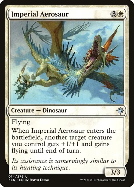 Imperial Aerosaur, Magic card XLN 14 — Ixalan set