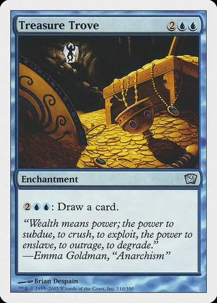 Treasure Trove, Magic card 9ED 110 — Ninth Edition set