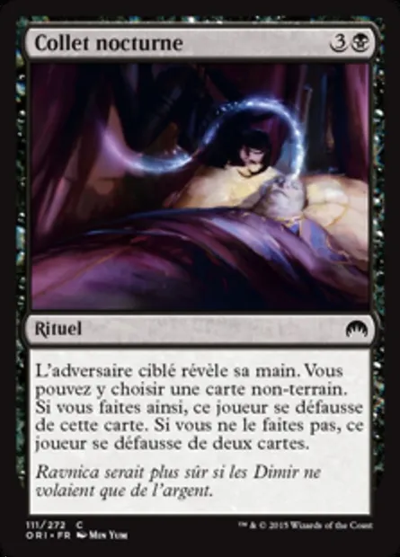 Collet nocturne, carte Magic ORI 111 — extension Magic Origines