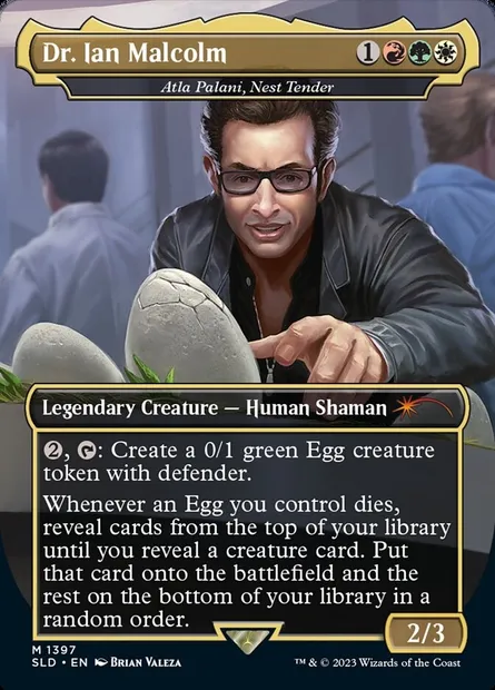 Atla Palani, Nest Tender, Magic card SLD 1397 — Secret Lair Drop set