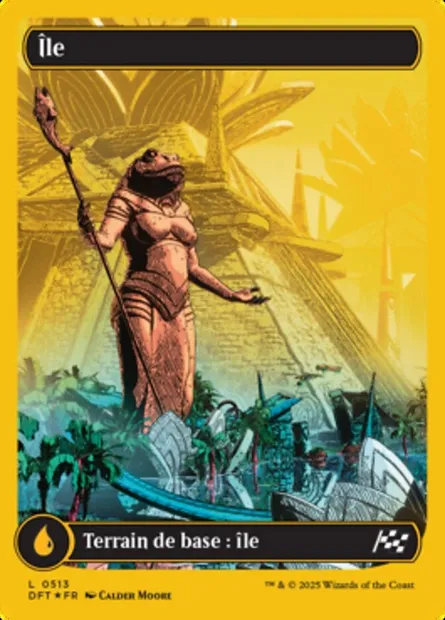 Île, carte Magic DFT 513 — extension Aetherdrift