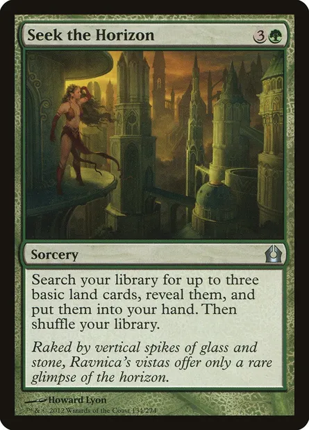 Seek the Horizon, Magic card RTR 134 — Return to Ravnica set