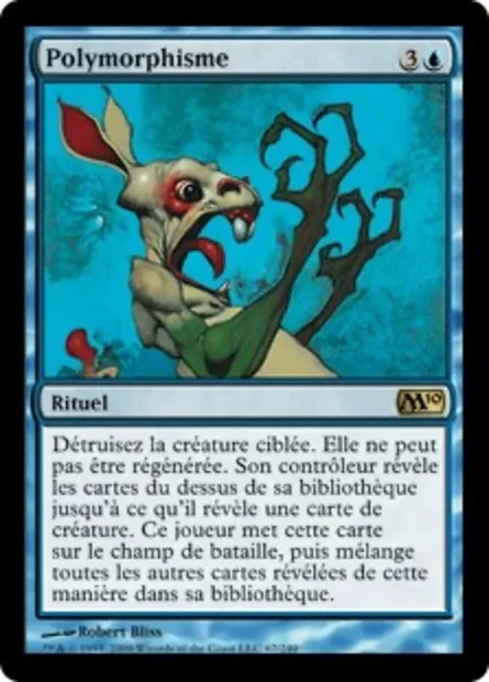 Polymorphisme, carte Magic M10 67 — extension Magic 2010